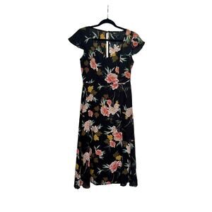 Women’s Floral Dress Size Medium Trixxi Midi